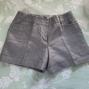 Gray dress shorts